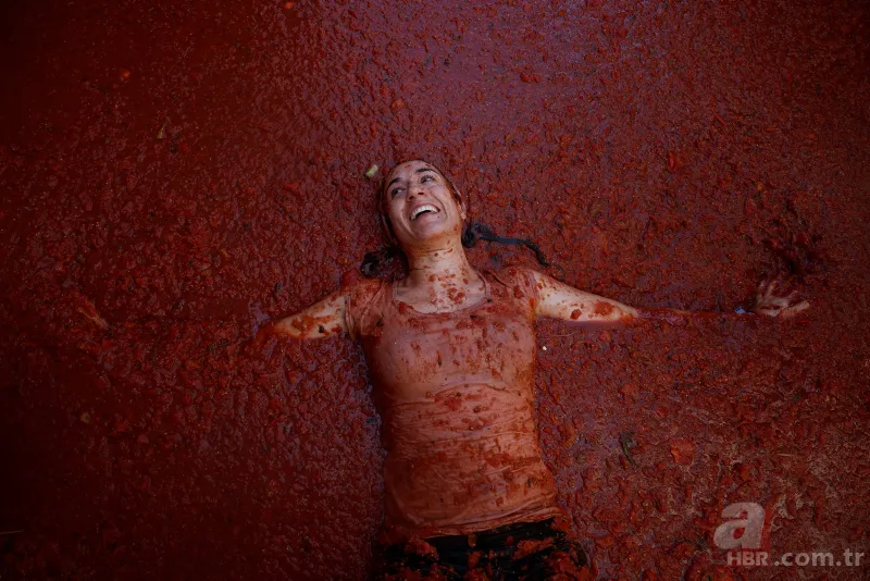 20 bin kişi 130 ton domates: La Tomatina! "Sanki yeniden doğuyoruz" 19