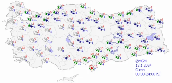 1705045767090.png Türkiye beyaza bürünecek! Yoğun kar yağışı için o güne dikkat! İstanbul Ankara İzmir hava durumu... - 7
