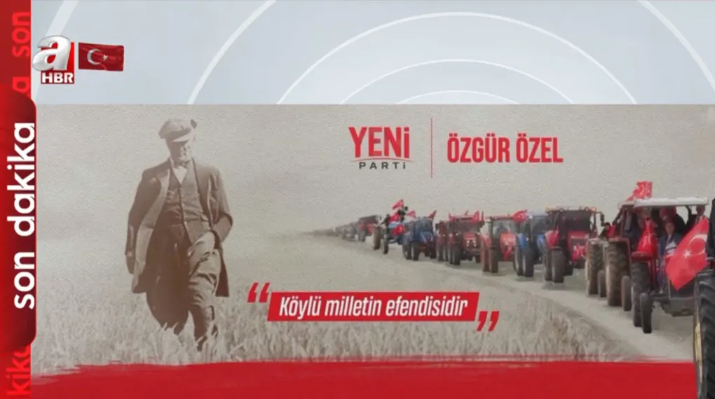 Özgür Özel'in kurduğu Yeni Parti'nin logosu belli oldu