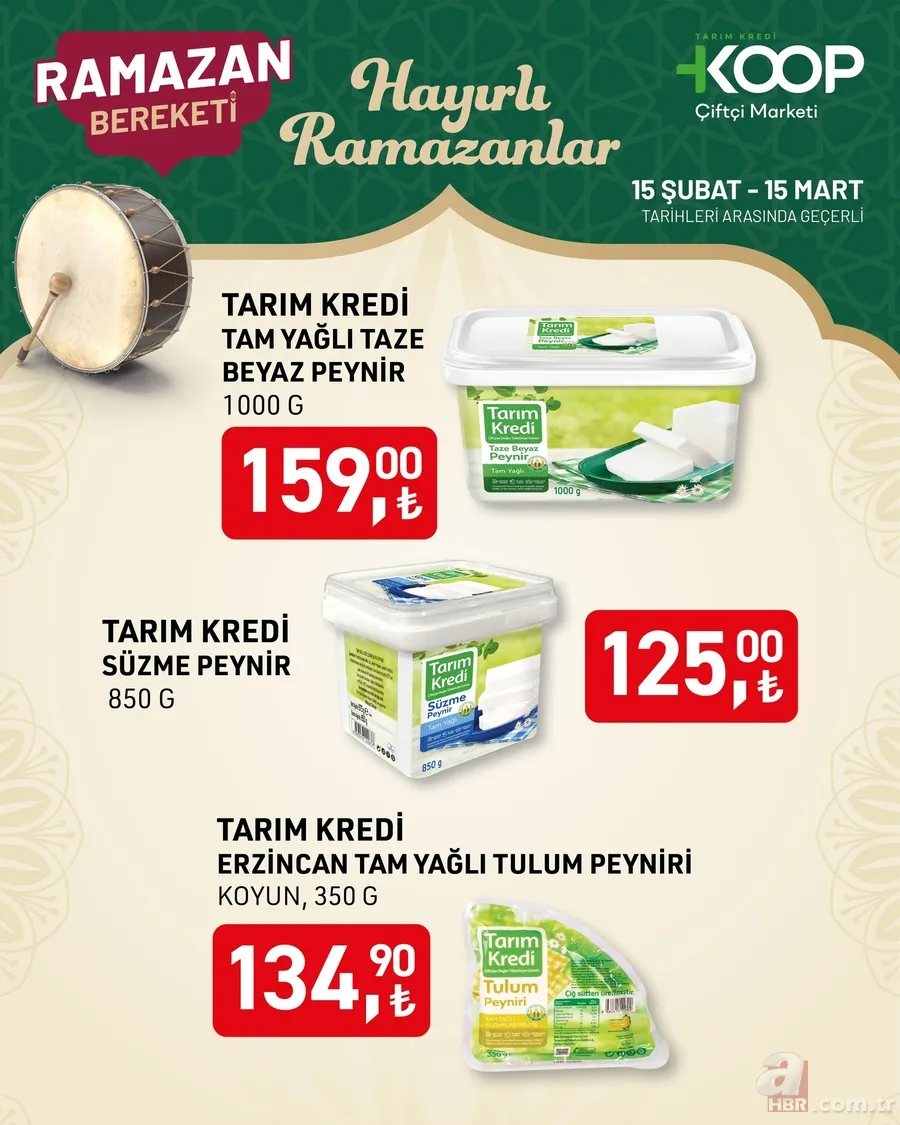 Tarım Kredi'de Ramazan Bereketi başladı! Uygun fiyatlar mutfağınızı dolduracak: Un 84.50 TL, mercimek 39.90 TL... 7