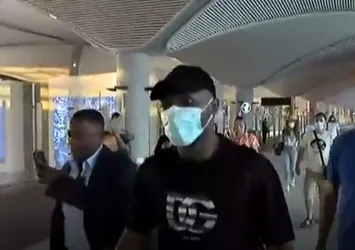Beşiktaş'ın yeni golcüsü Jackson Muleka İstanbul'da