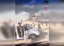 PKK/PYDde buğday tarlasını yakıp, halay çekti!