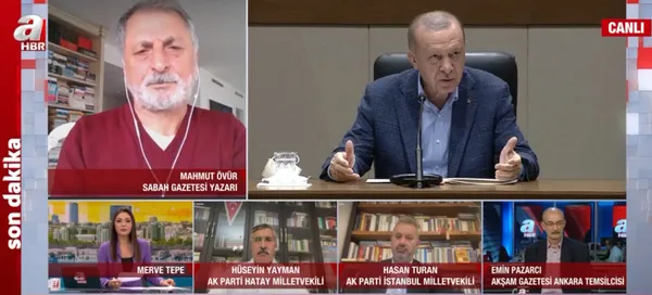 AK Parti vekilleri ve gazetecilerden Kemal Kılıçdaroğlu'na A Haber canlı yayınında sert tepki! FETÖ diline amede - 6