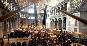 Vatandaş Ayasofya-i Kebir Cami-i Şerifi’ne akın etti