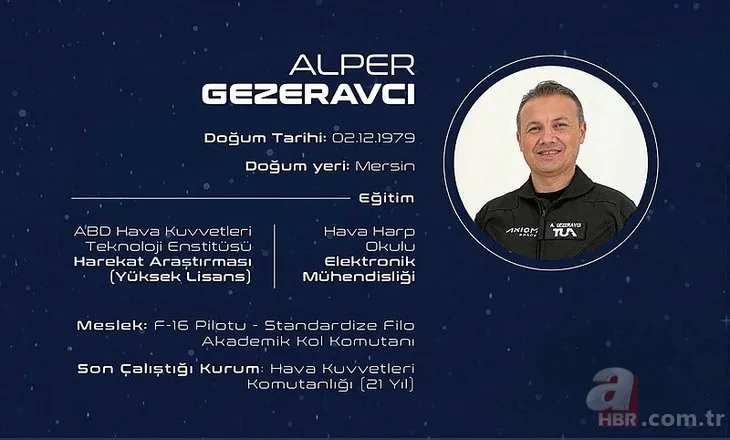 Türkiye’nin ilk astronotu Alper Gezeravcı’nın annesi konuştu: Büyüyünce uçak şoförü olacağım