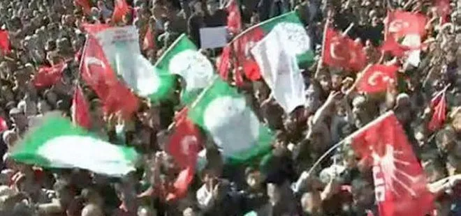 Kemal Kılıçdaroğlu’nun mitinginde Öcalan sloganları! Neredesin sözde milliyetçi Akşener?