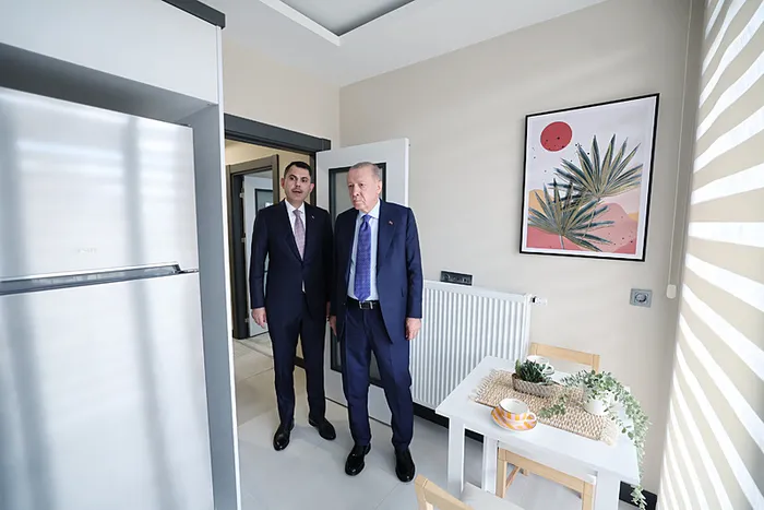 Başkan Erdoğan örnek TOKİ evlerini gezdi! 500 bin sosyal konut projesi hayata geçiriliyor