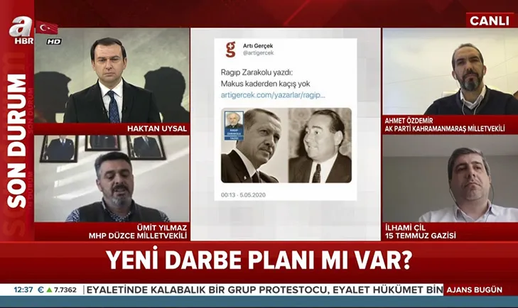 CHP ve medyasının darbe imalarına sert tepki! 15 Temmuz gazisi, AK Parti ve MHP Milletvekilleri A Haber'e konuştu