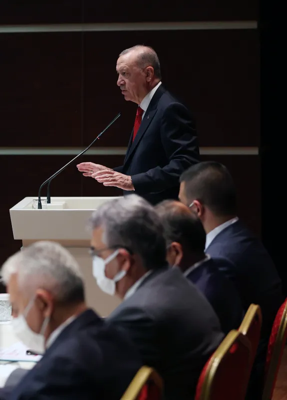 Son dakika: AK Parti İl Başkanları Toplantısı | Başkan Erdoğan’dan Kılıçdaroğlu’na sert tepki: Biz memleketi avara kasnaklarına emanet edemeyiz