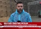 Bolu Dağı Tünelinde heyelan