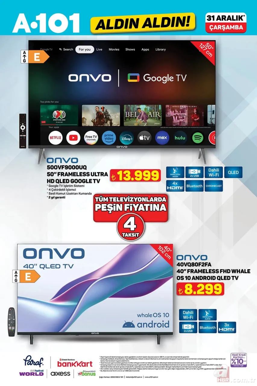 A101’de yılın son fırsatı! 31 Aralık aktüel listesi yayımlandı: Hangi ürünler indirimde? 4