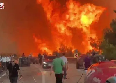Bursa’da yangın büyüyor!