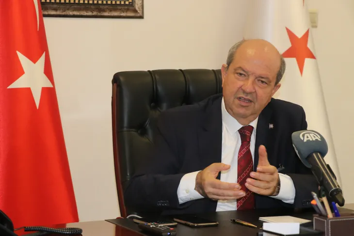 KKTC Başbakanı Ersin Tatar’dan kapalı Maraş açıklaması: Bu milli meseledir