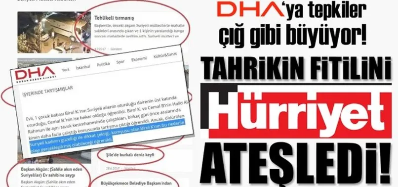 Doğan Haber Ajansı’na tepkiler çığ gibi
