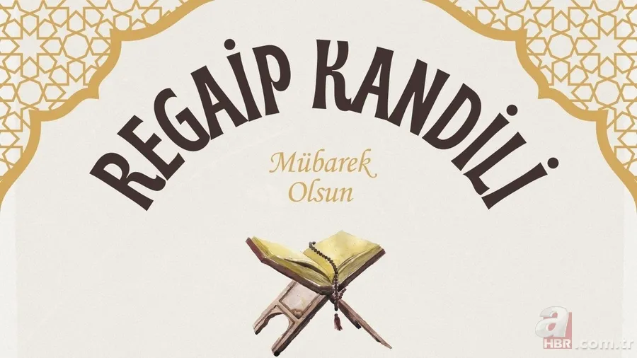 Regaip Kandili mesajları 2025 | Resimli, kısa ve uzun kandil sözleri 8
