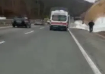 Son dakika: Bor yüklüydü! Yan yattı