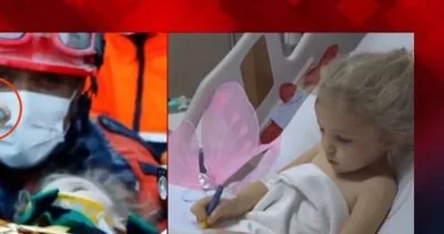 Minik Elif'in yeni görüntüleri: Oyuncaklarıyla oynayıp boyama yaptı