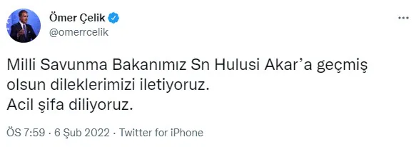 Son dakika: Milli Savunma Bakanı Hulusi Akar'ın koronavirüs testi pozitif çıktı - 8