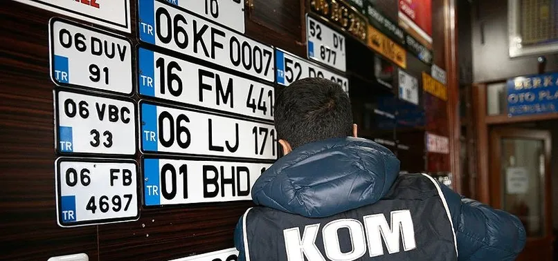 Sürücülere 'plaka' uyarısı