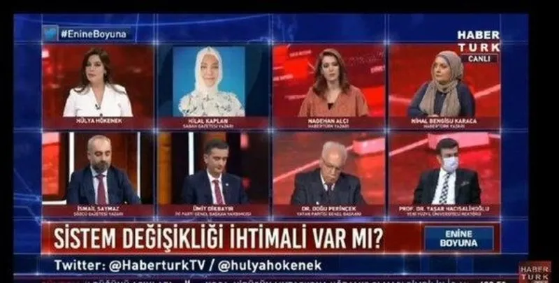 Haberturk Canli Yayininda Hilal Kaplan A Skandal Sansur Feto Pkk Baglantilarini Tek Tek Saydi