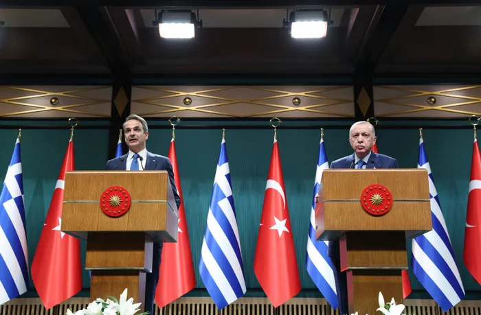 Son dakika | Başkan Erdoğan ve Miçotakis görüşmesi dünya medyasında