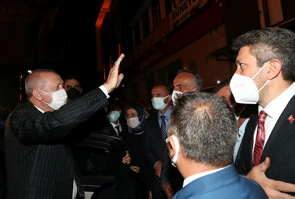 Başkan Erdoğan'a memleketi Rize'nin Güneysu ilçesinde sevgi seli - 3