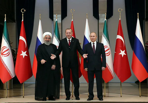 Son dakika: Erdoğan, Putin ve Ruhani’den kritik zirve