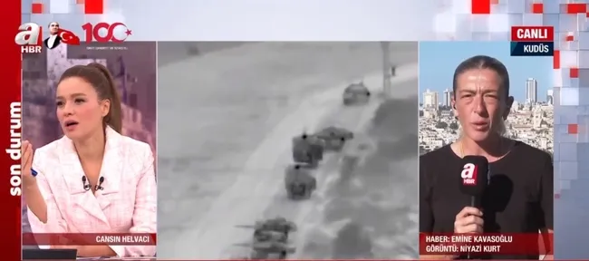 İSRAİL’İN GAZZE KATLİAMINDA 20. GÜN! A Haber savaşın en sıcak noktasında