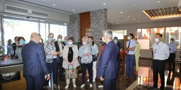 Rus heyet Antalya'da turizm tesislerini inceliyor - 5