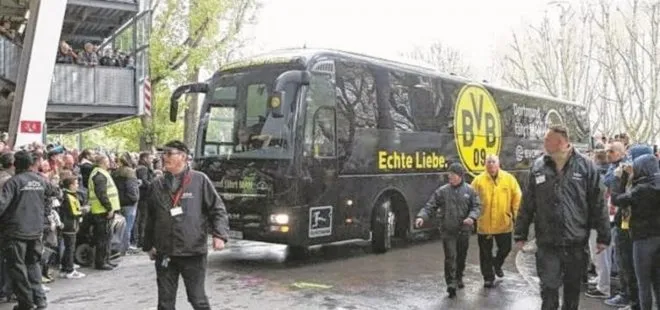 DORTMUND STADININ YAKINLARINDA PATLAMA OLDU