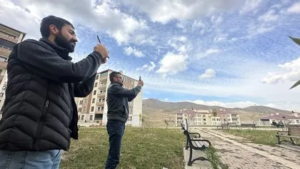 Gökyüzünü gören telefona sarıldı! O ilimizde nadir görülen olay
