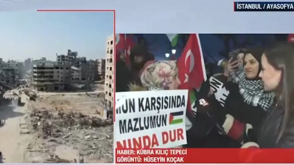 İstanbul Gazze’nin sesi oluyor