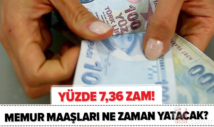 %7,36 zam! Yeni memur maaşları ne zaman yatacak? 2021 Ocak zammı memur maaşları ne kadar oldu? 1