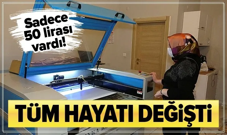 Düzce’de 50 lira sermayeyle işe başlayan Neslihan Keçeci krediyle işini kurdu