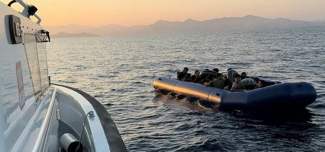 Yunanistan ölüme terk etti! Muğla’da 35 düzensiz göçmen kurtarıldı