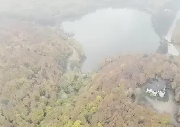 Korugöl'de kış güzelliği kamerada