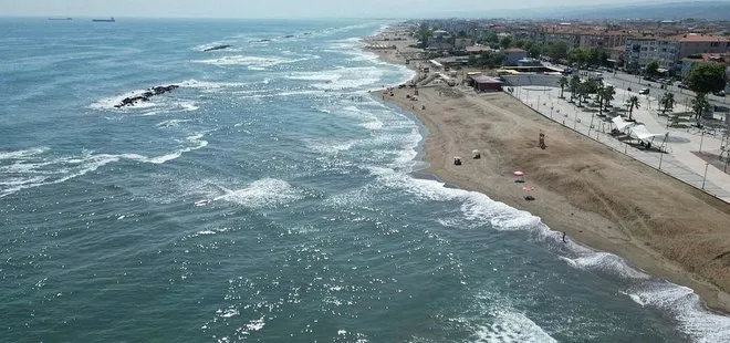 Sakarya'da denize girişler yasaklandı! Sahillere kırmızı bayrak