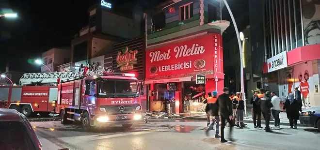 Çorum'da leblebi dükkanında patlama! Yaralılar var