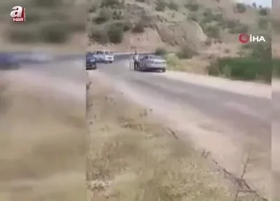Elazığ’da tır devrildi