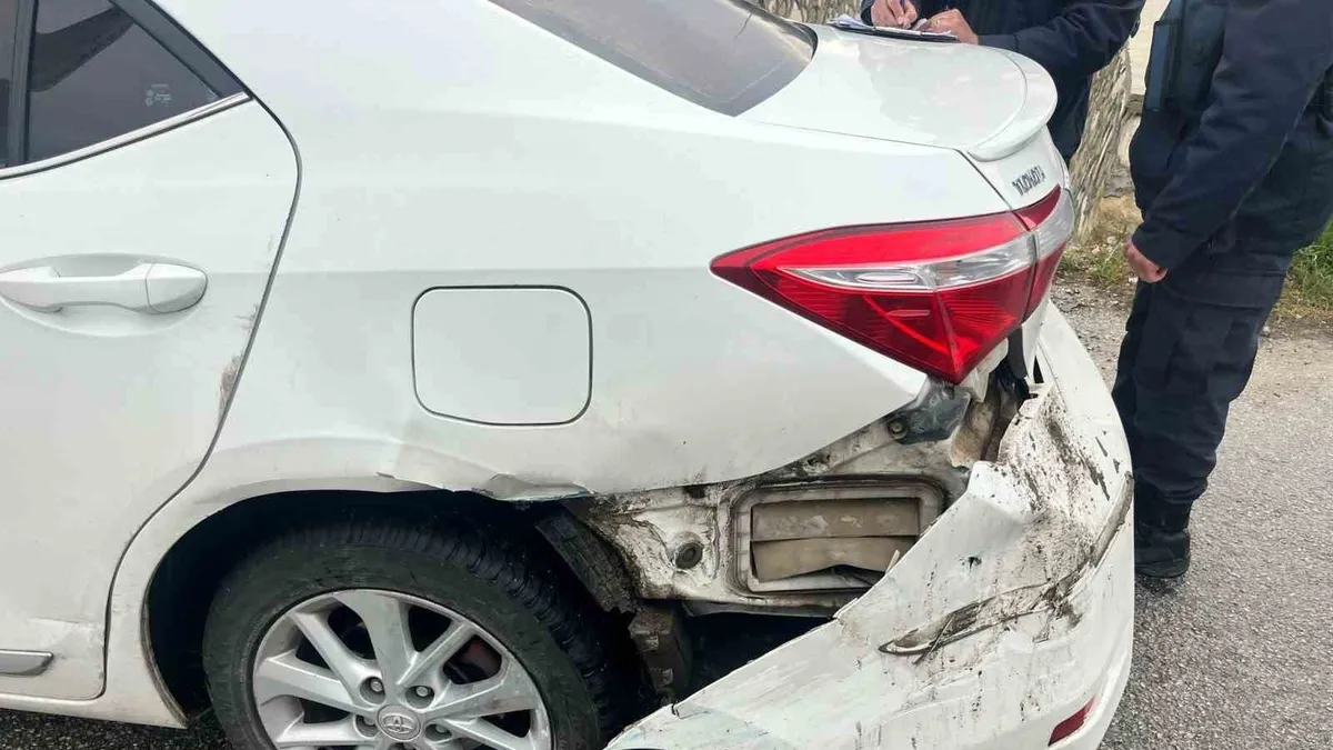 Denizli'de feci kaza