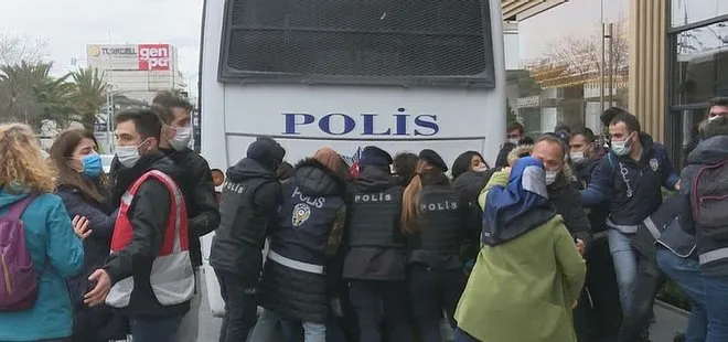 Son dakika: HDP Boğaziçi Üniversitesi olaylarını körüklüyor! Hüda Kaya polise saldırdı
