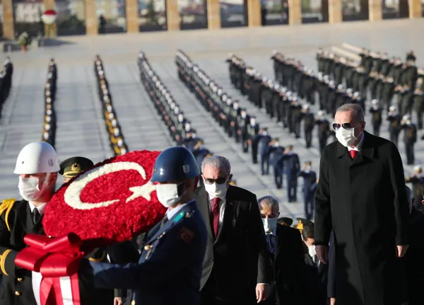 Son dakika: Başkan Erdoğan ve devlet erkanı Anıtkabir’de