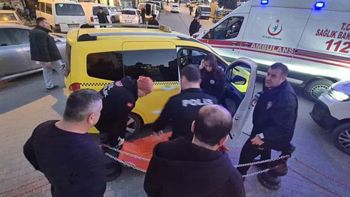 Takside derin uyku paniği! Öldü sanıldı: Ekipler seferber oldu