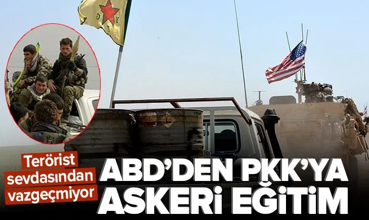 ABD askerlerinden PKK’lı teröristlere eğitim!
