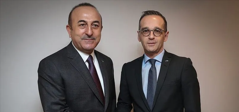 Bakan Mevlüt Çavuşoğlu Heiko Maas ile görüştü