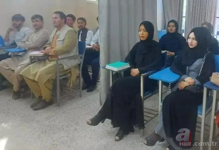 Afganistan’da kadınlar Kabil Eğitim Üniversitesi’nde! Fotoğraflar peş peşe geldi