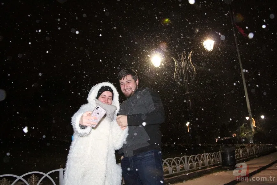 İstanbul beyaza büründü 14