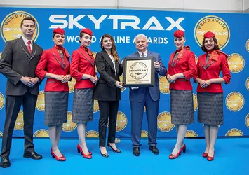 THY Skytrax tarafından 8. kez Avrupa'nın en iyi hava yolu şirketi seçildi