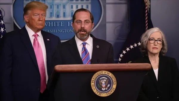 Son dakika: ABD Sağlık Bakanı Azar FDA’nın hızlı bir şekilde onay verdiği Pfizer’in aşısıyla ilgili yeni açıklama