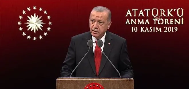 Son dakika: Başkan Erdoğan’dan Beştepe’deki Atatürk’ü anma programında önemli mesajlar